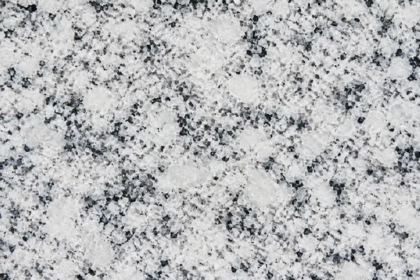 Tranche de Blanc Alaska, vue d'ensemble de la surface