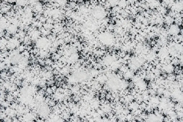 Tranche de Blanc Alaska, vue d'ensemble de la surface