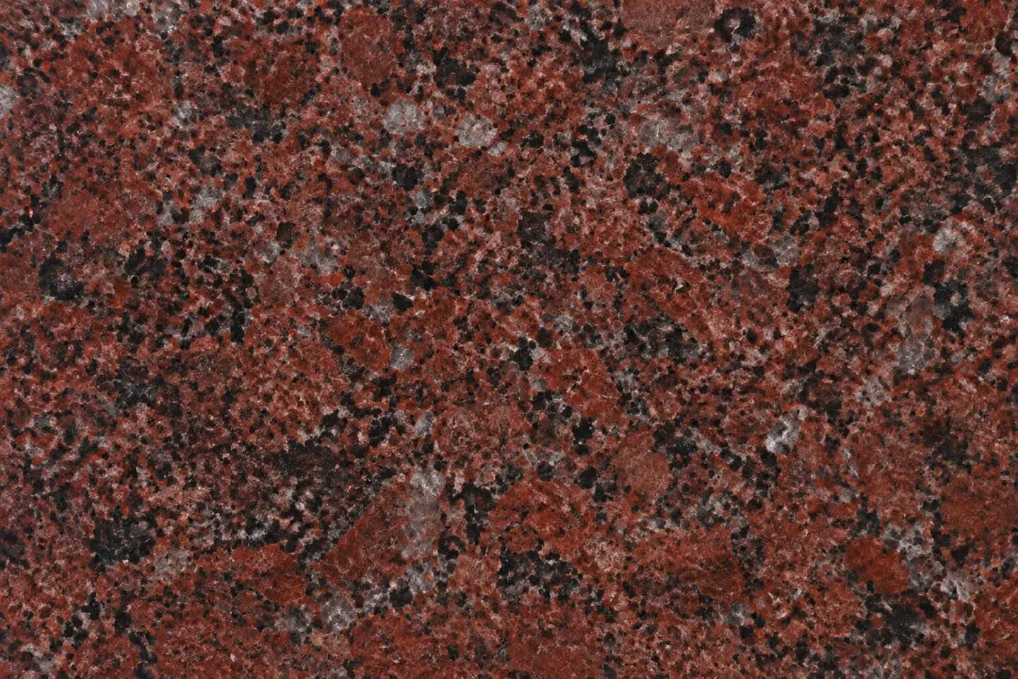 Tranche de Imperial Red, vue d'ensemble de la surface