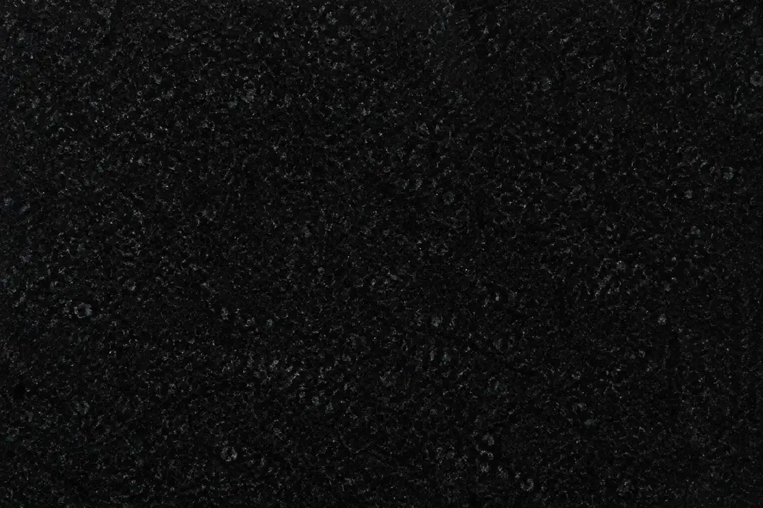 Tranche de Granit Noir Zimbabwe, vue d'ensemble de la surface