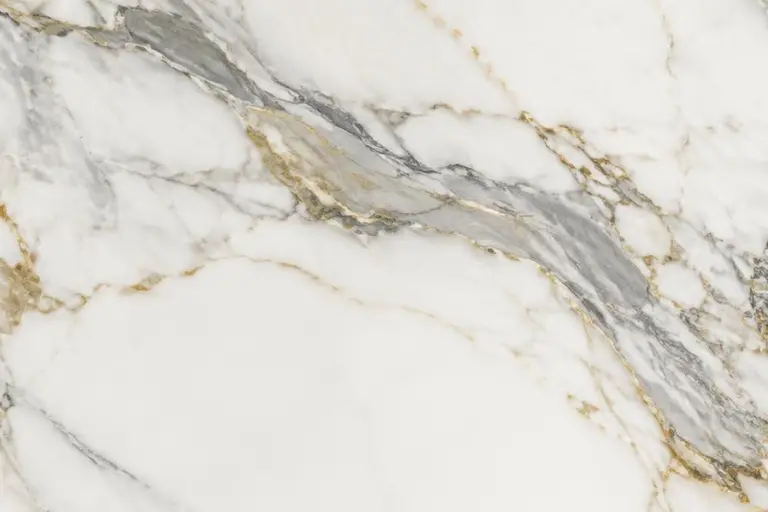 Calacatta Oro, détail du dessin de la pierre