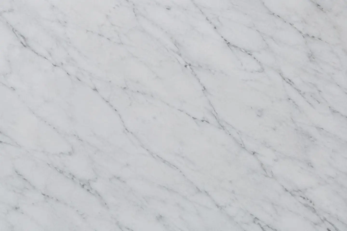 Tranche de Carrara Venato, vue d'ensemble de la surface