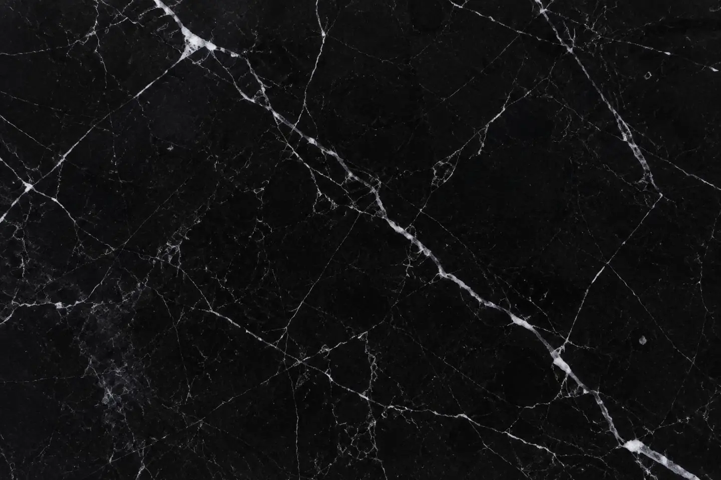 Tranche de Nero Marquina, vue d'ensemble de la surface
