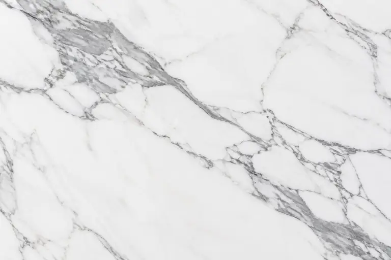 Tranche de Statuario, vue d'ensemble de la surface