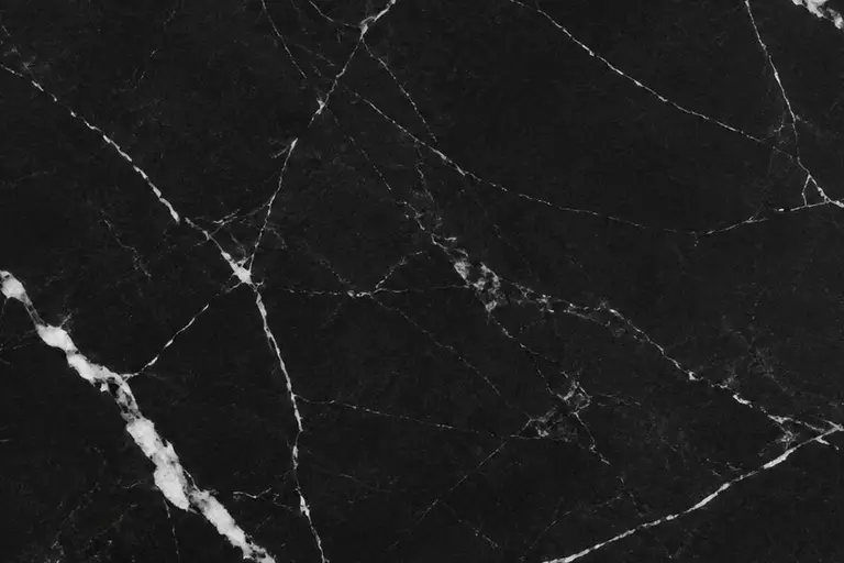 Nero Marquina, détail du dessin de la pierre